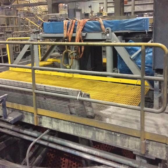 Trabajo de soldadura calificada en reparación de equipo minero